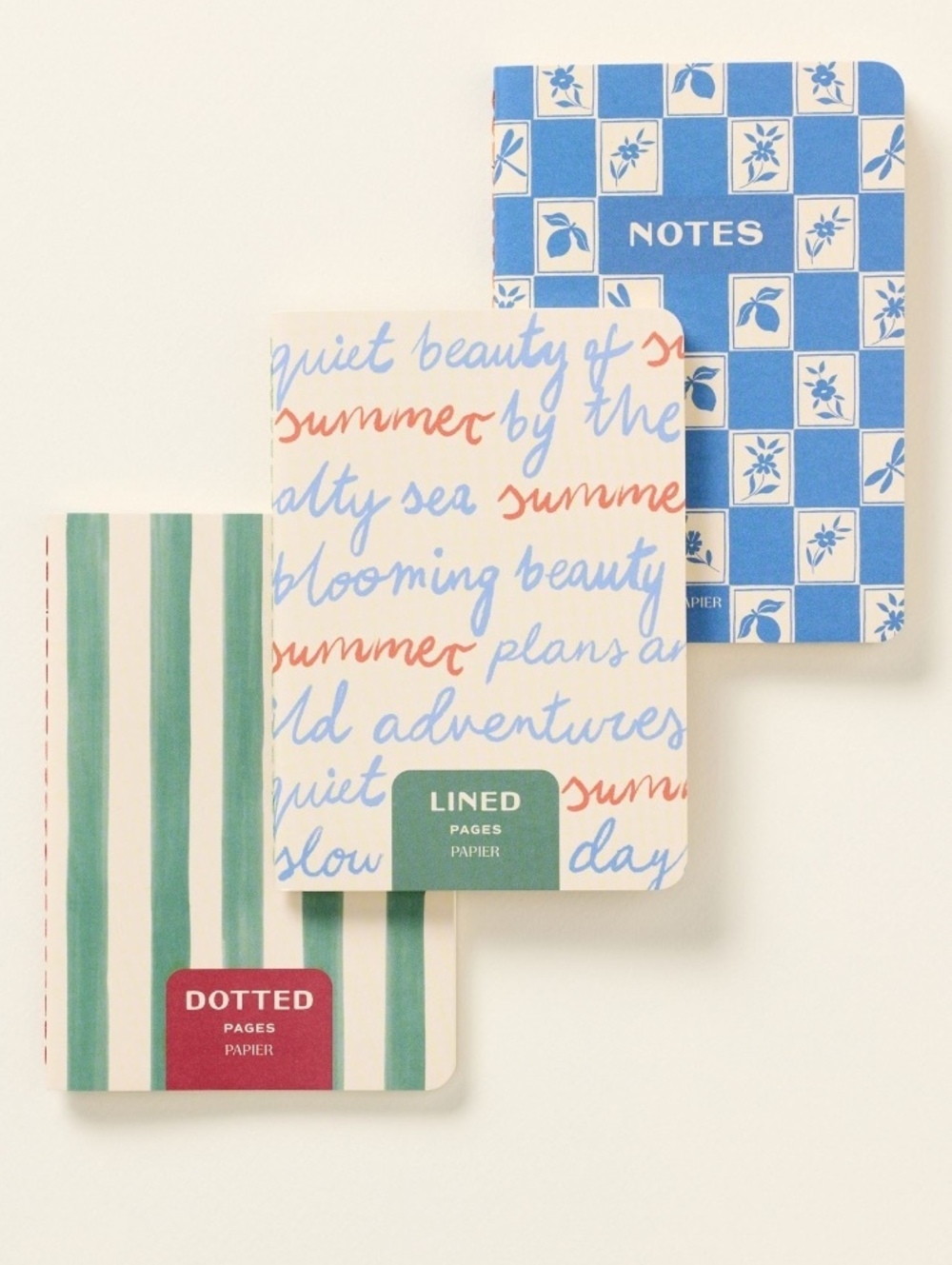 NWT Papier x Anthropologie Journals Set of Three